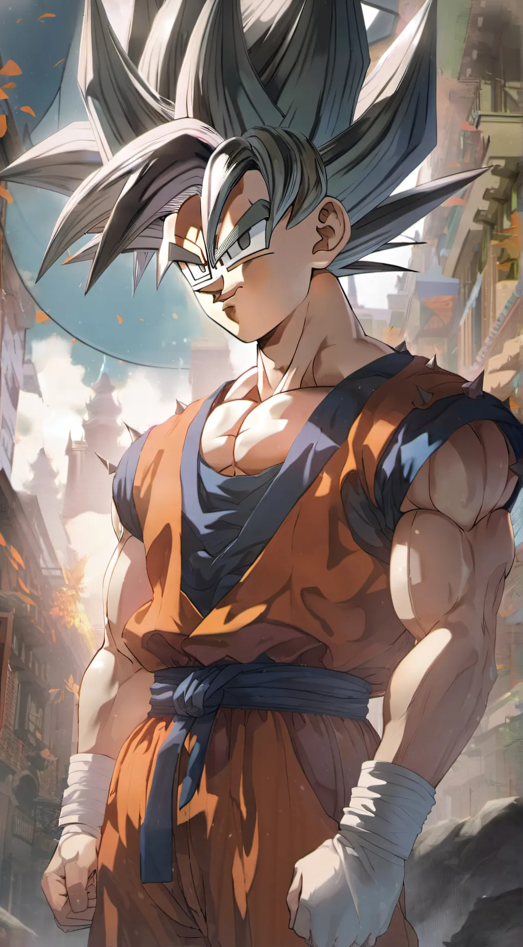 ai character: goku background