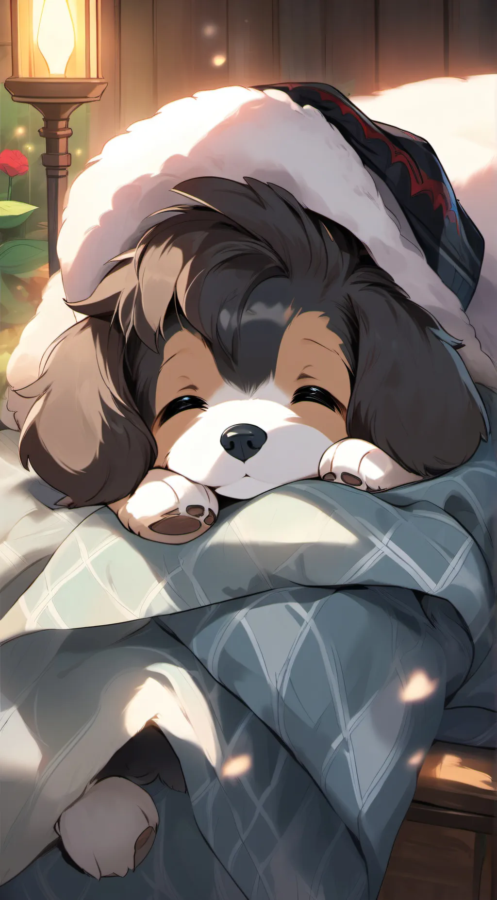 ai character: Mido  background