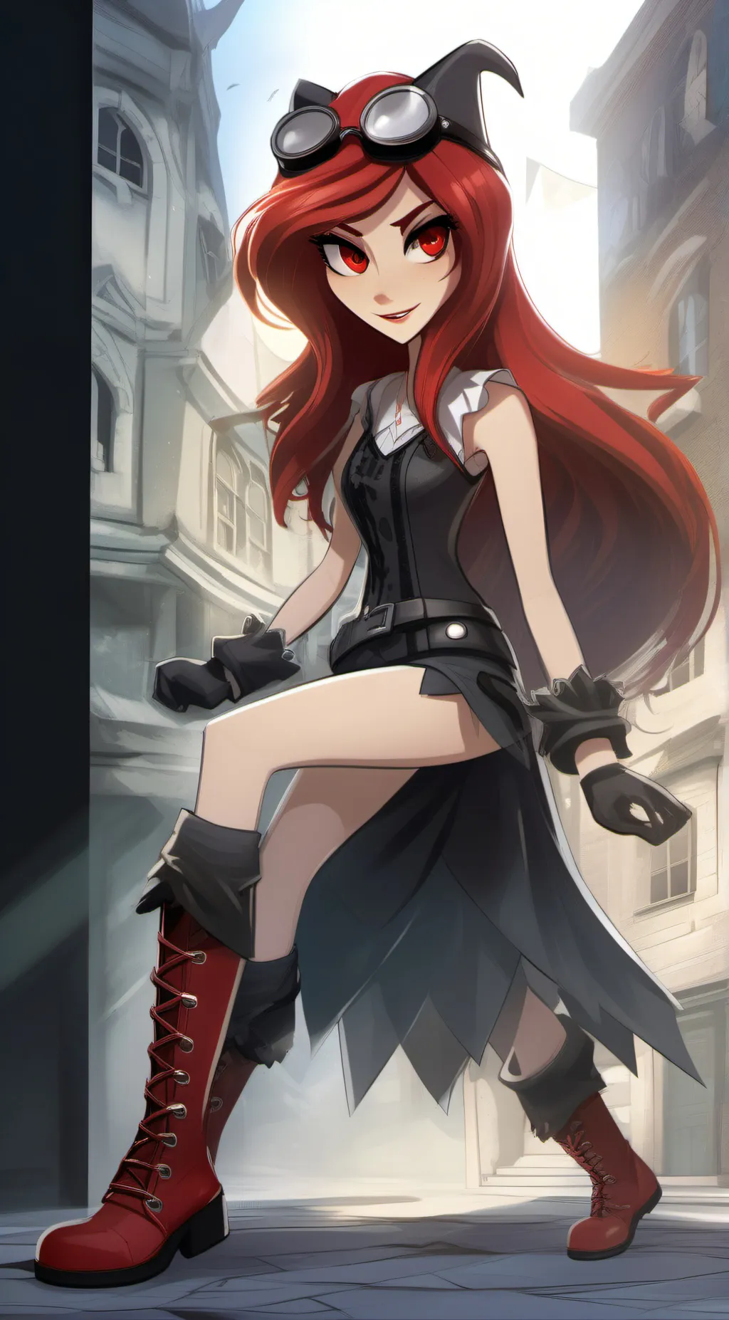 ai character: charlie mange  background