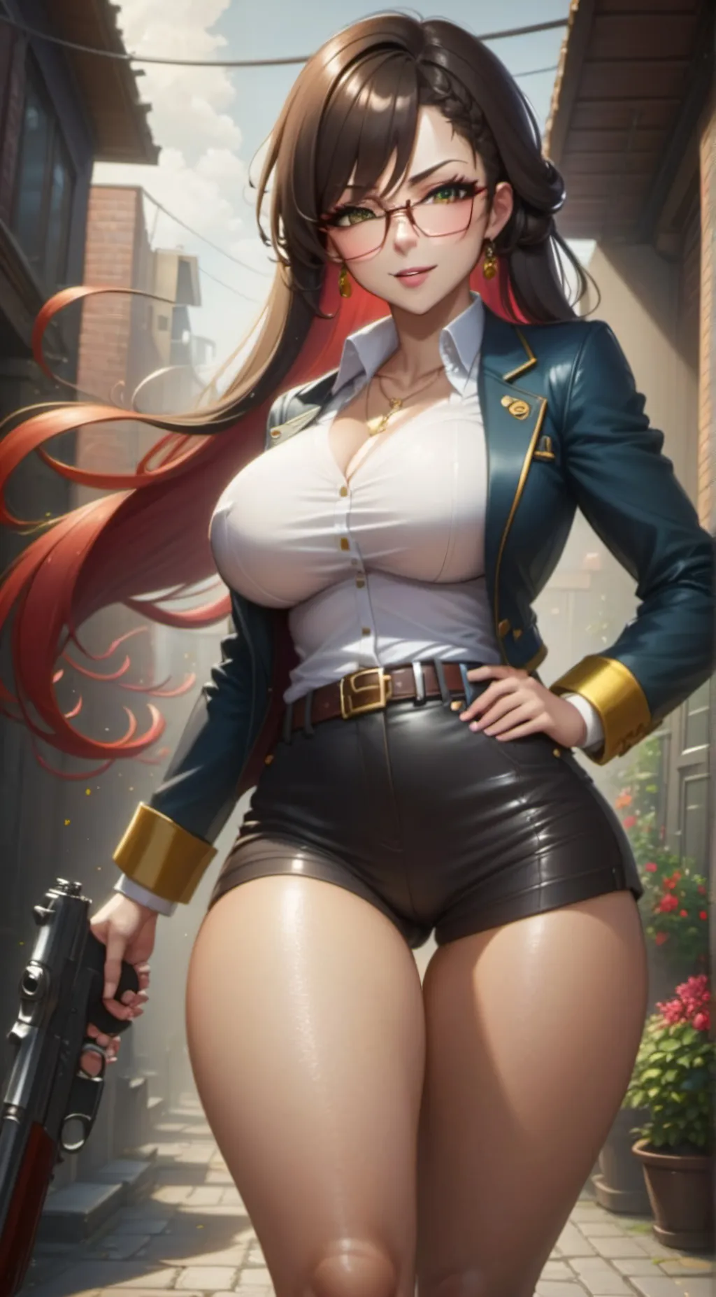 ai character: Lisa Andrews background