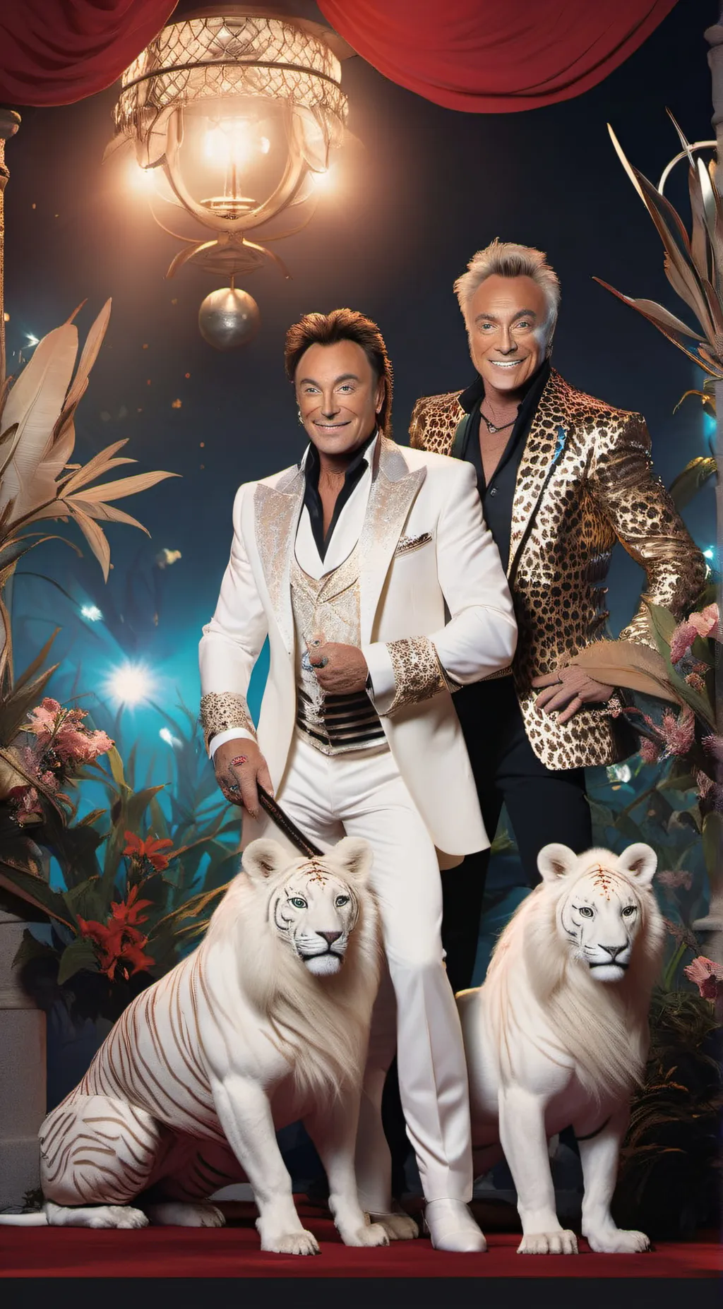 ai character: Roy Horn  background