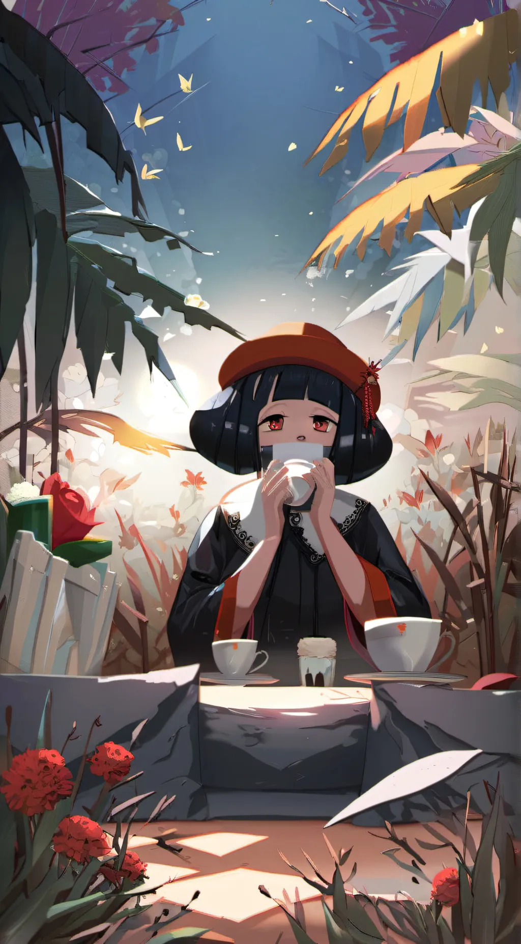 ai character: ~€Nia€~ background