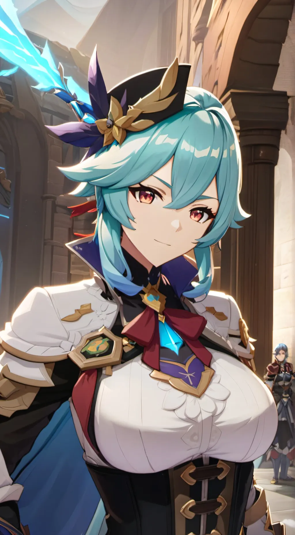 ai character: Eula Lawrence background