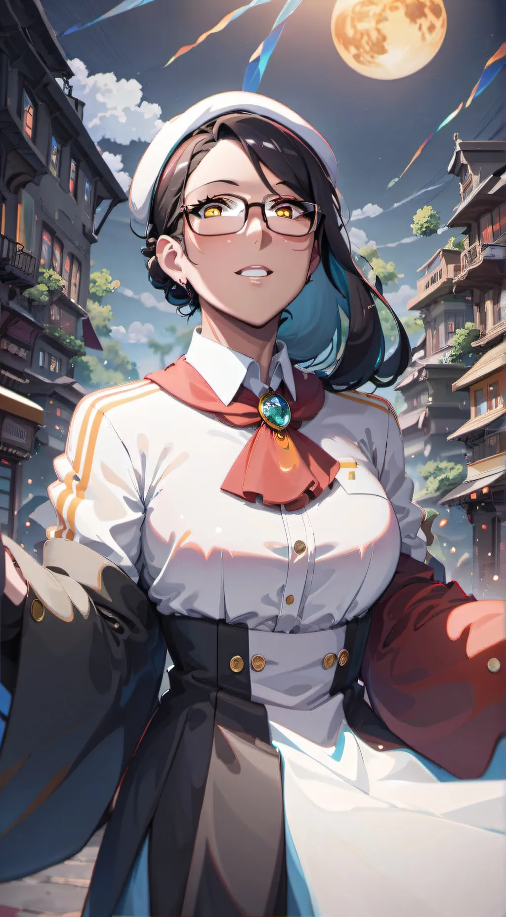 ai character: Meko  background