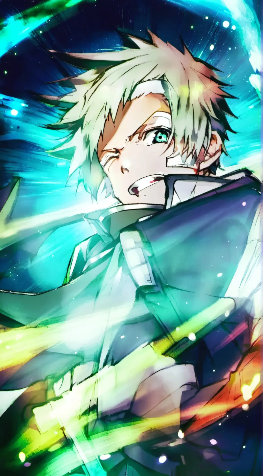 ai character: deku background