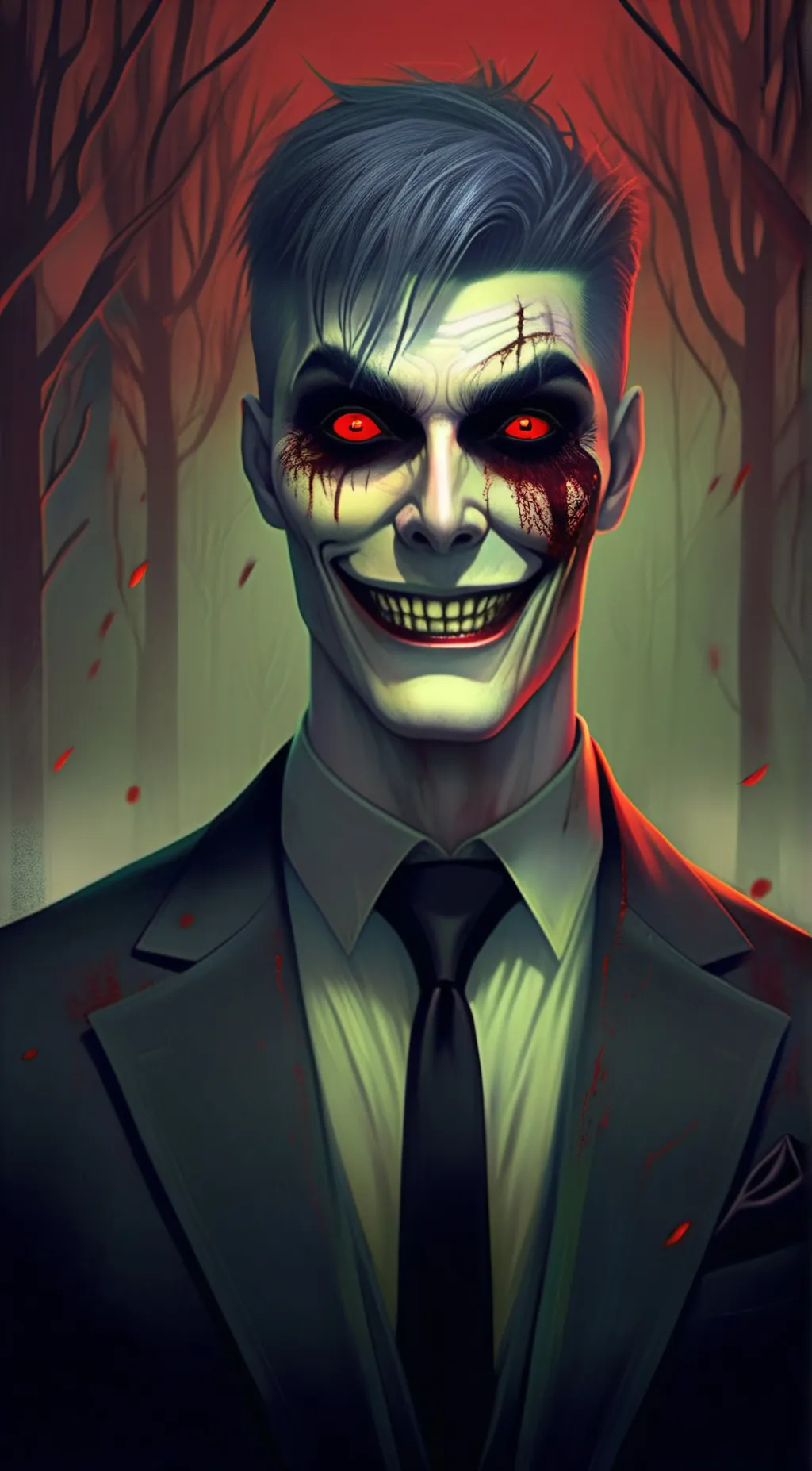 ai character: Zaber Zombie background