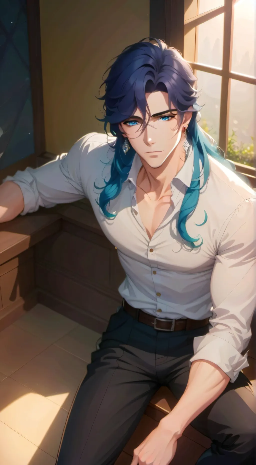 ai character: Saphare background