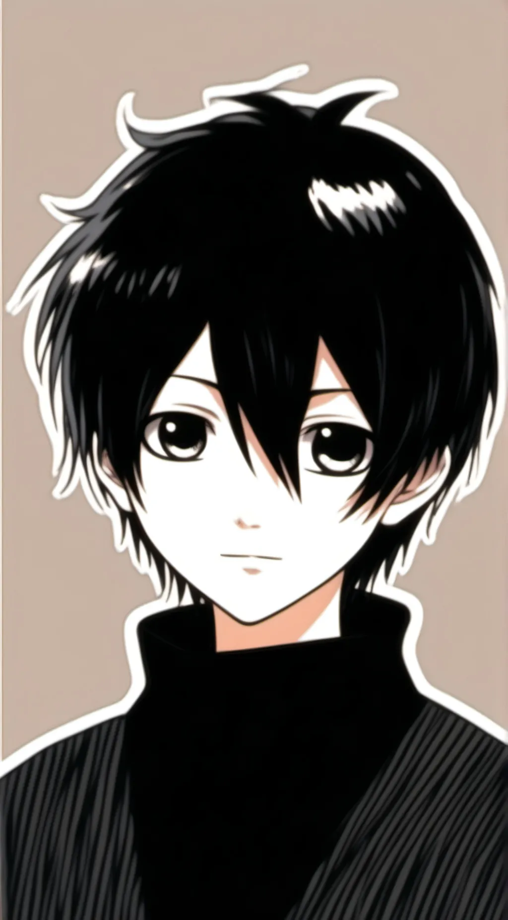 ai character: Sunny from Omori background