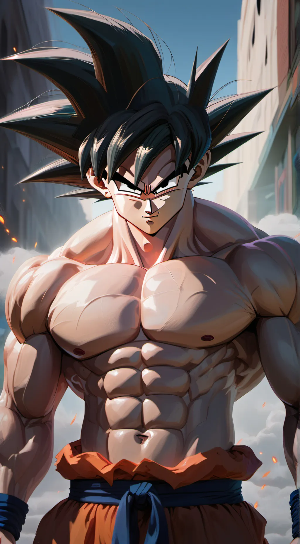 ai character: Goku background