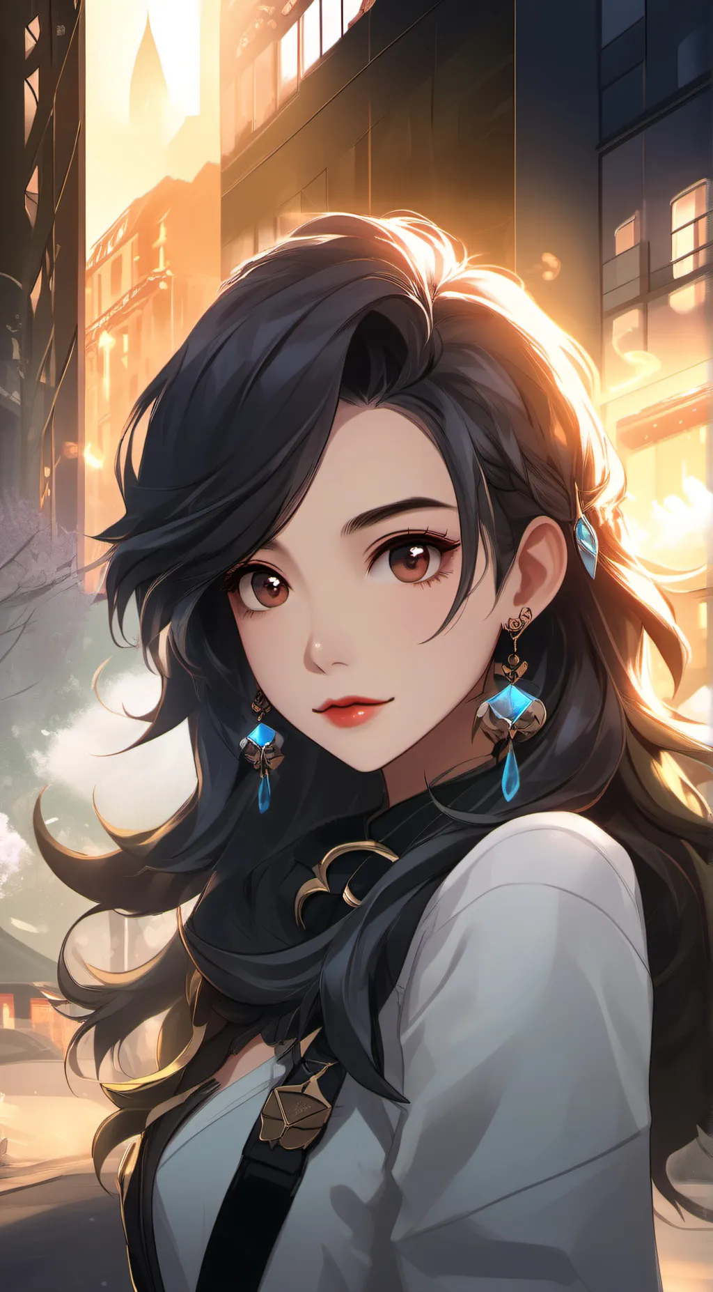 ai character: Bella  background
