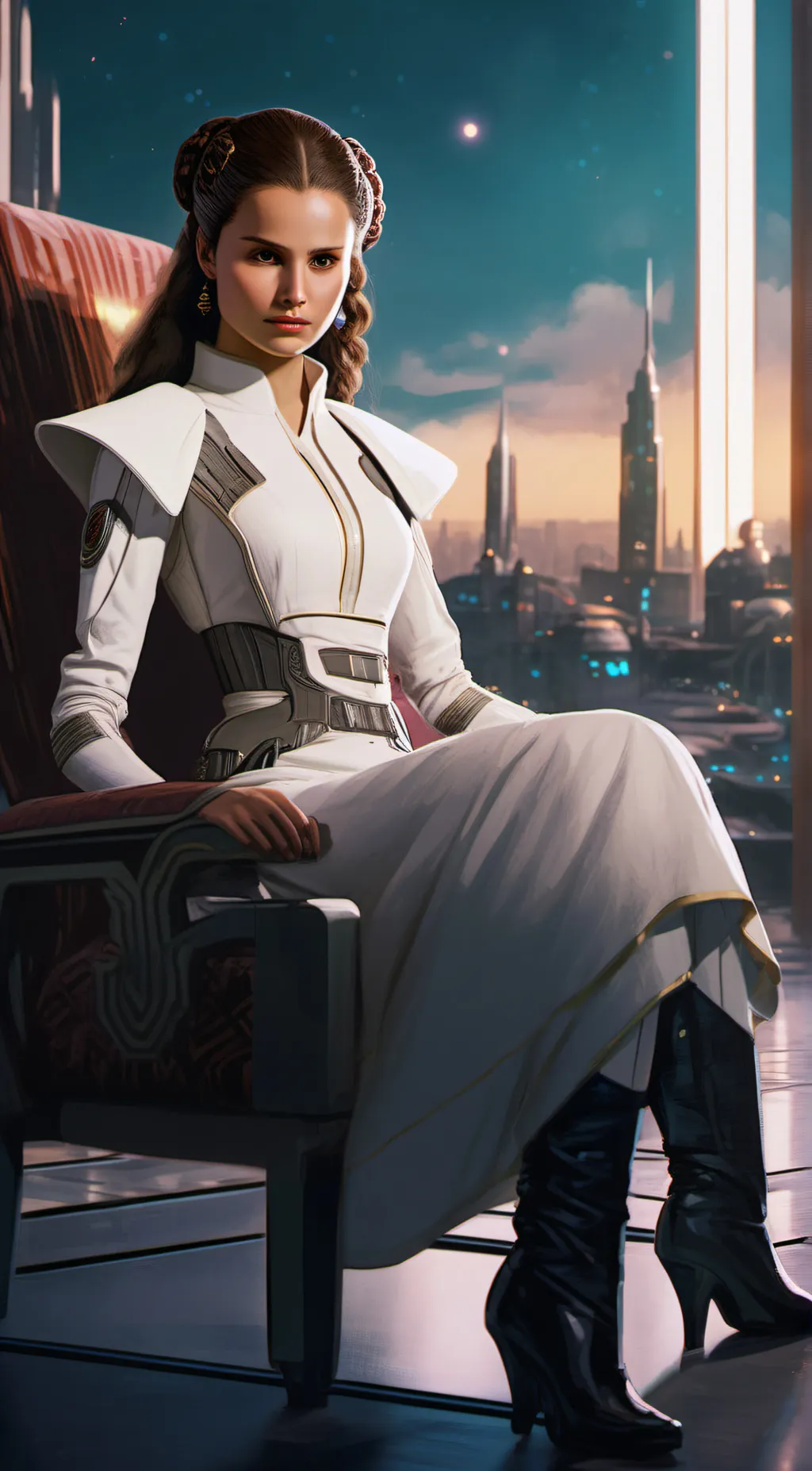 ai character: padmè amidala background