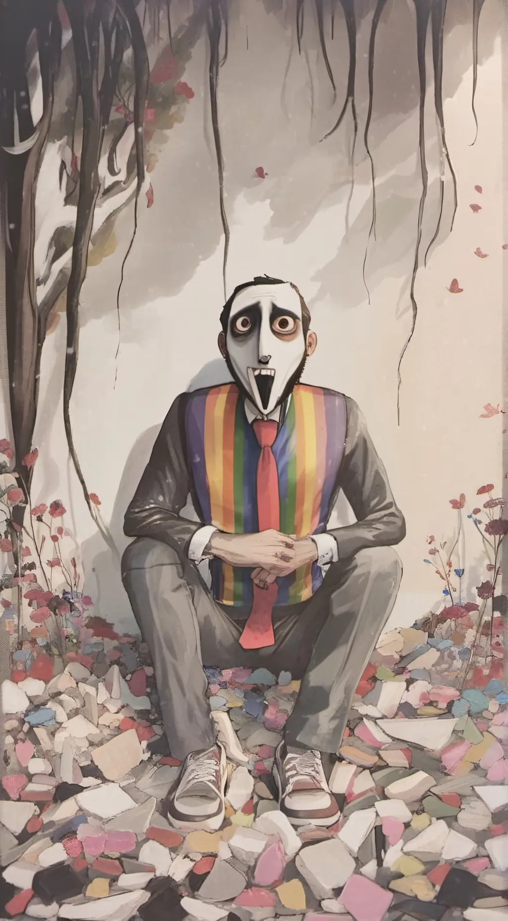 ai character: scret gay lover background
