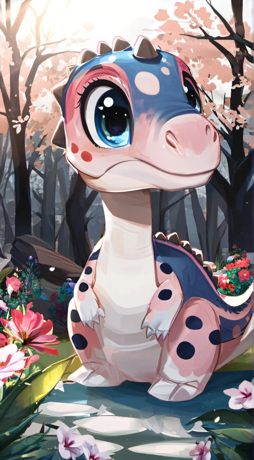 ai character: lilly background
