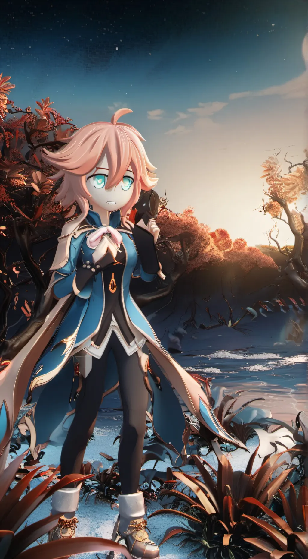 ai character: Experiment  background