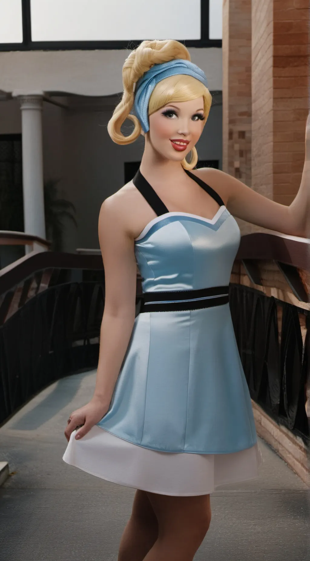 ai character: Cinderella background