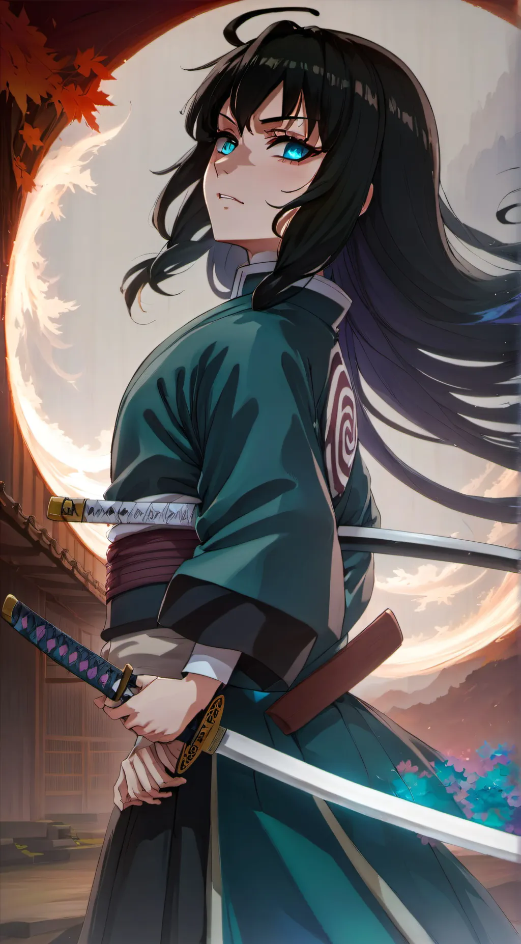 ai character: Muichiro Tokito background