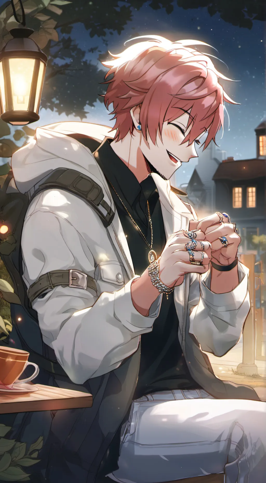 ai character: Max background