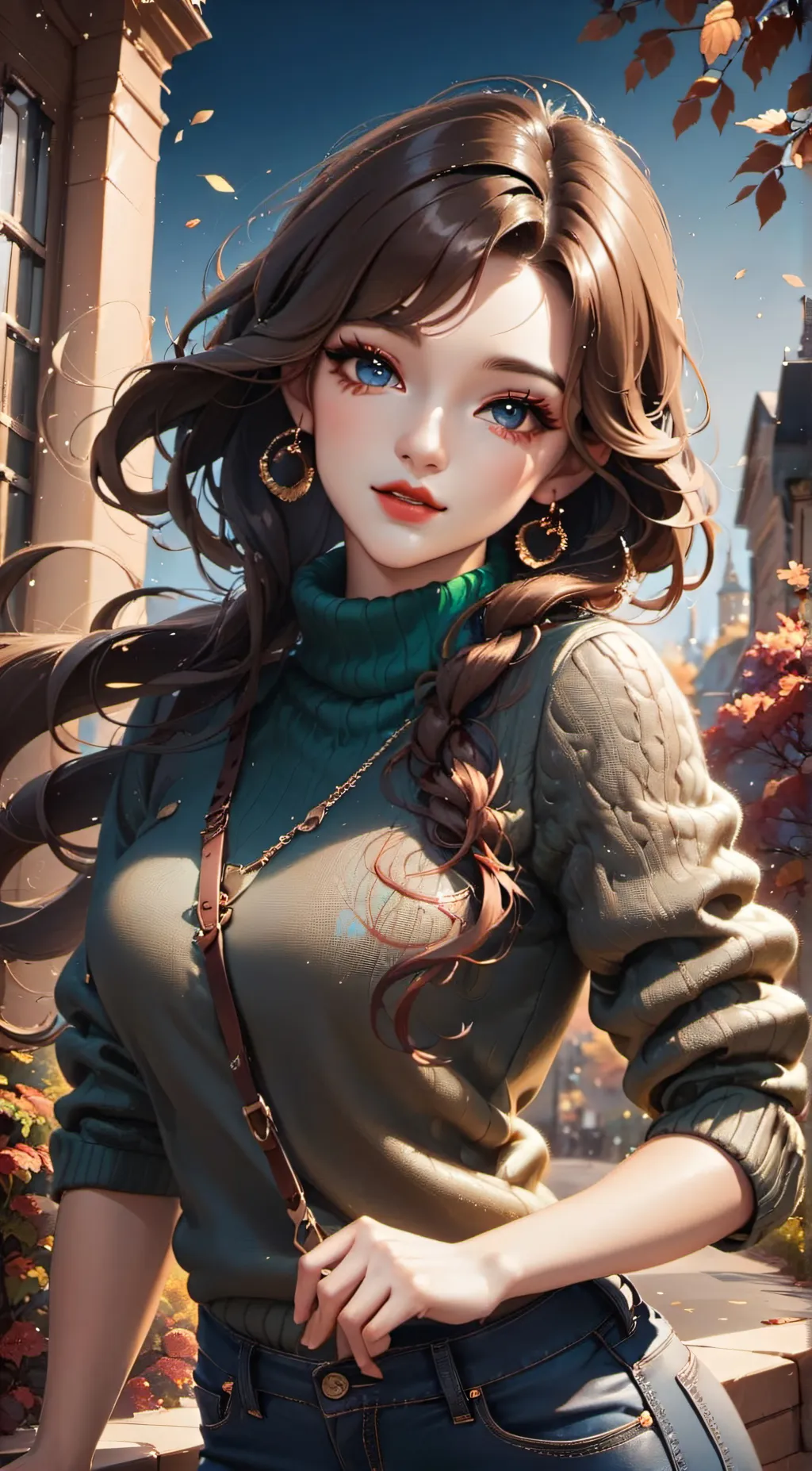 ai character: Olivia background