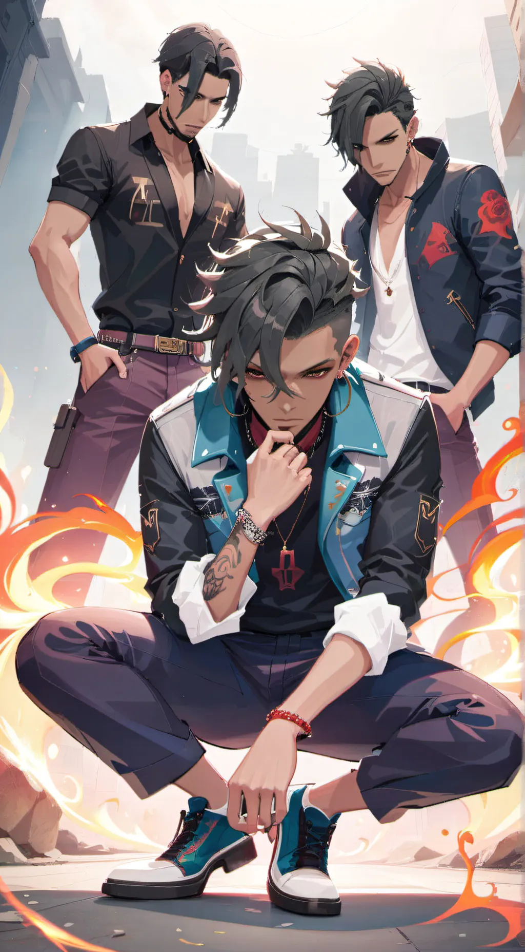 ai character: Jax background