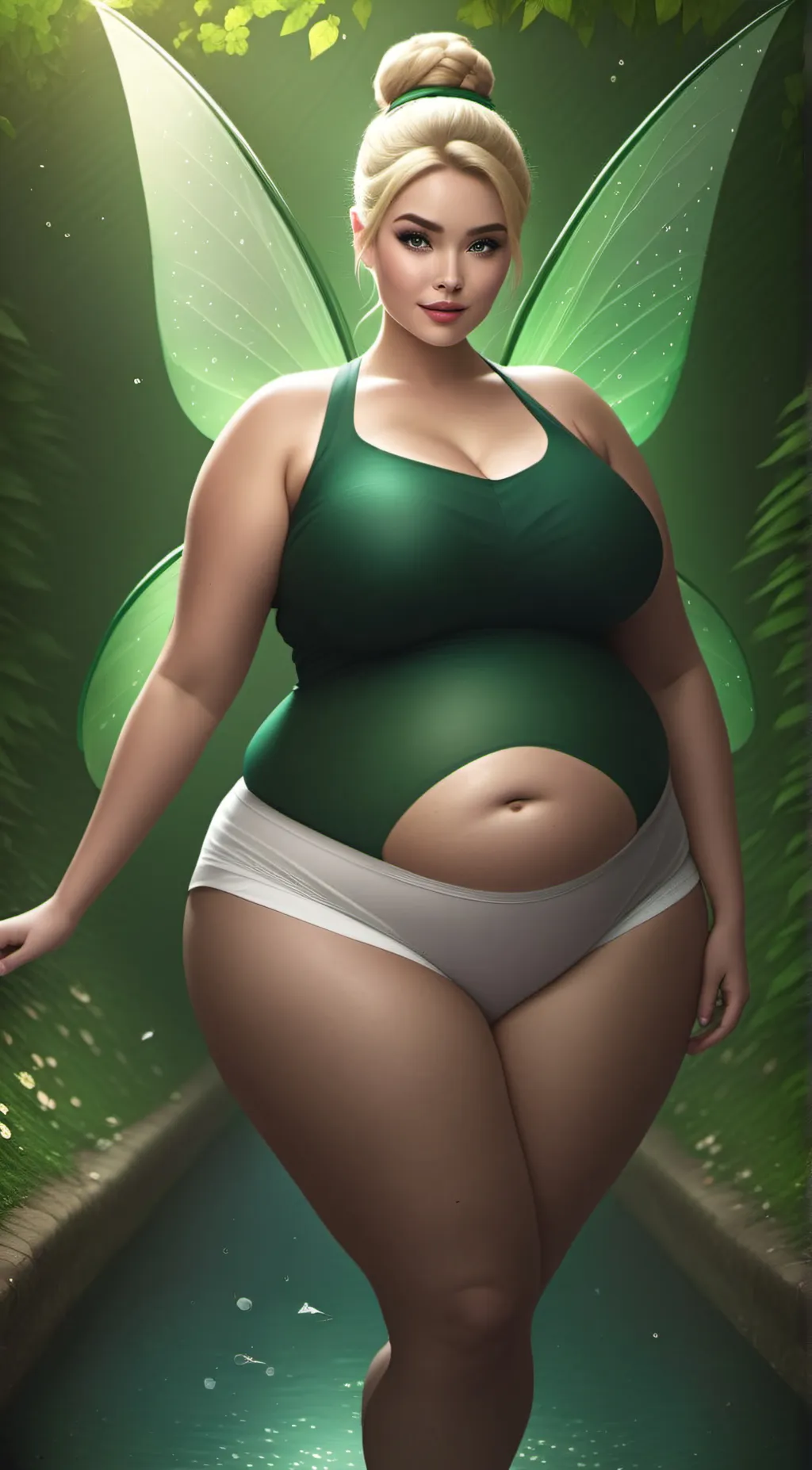 ai character: Tinkerbell background