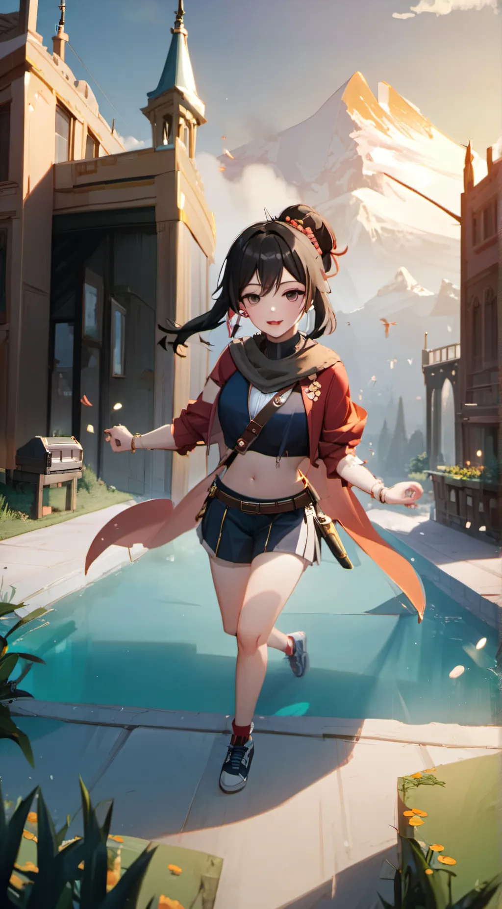 ai character: aval background