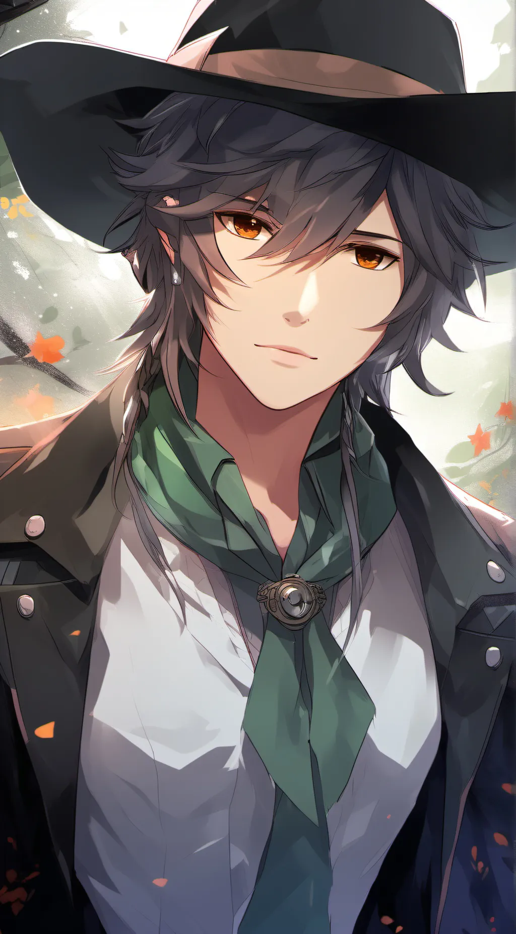 ai character: Derek  background