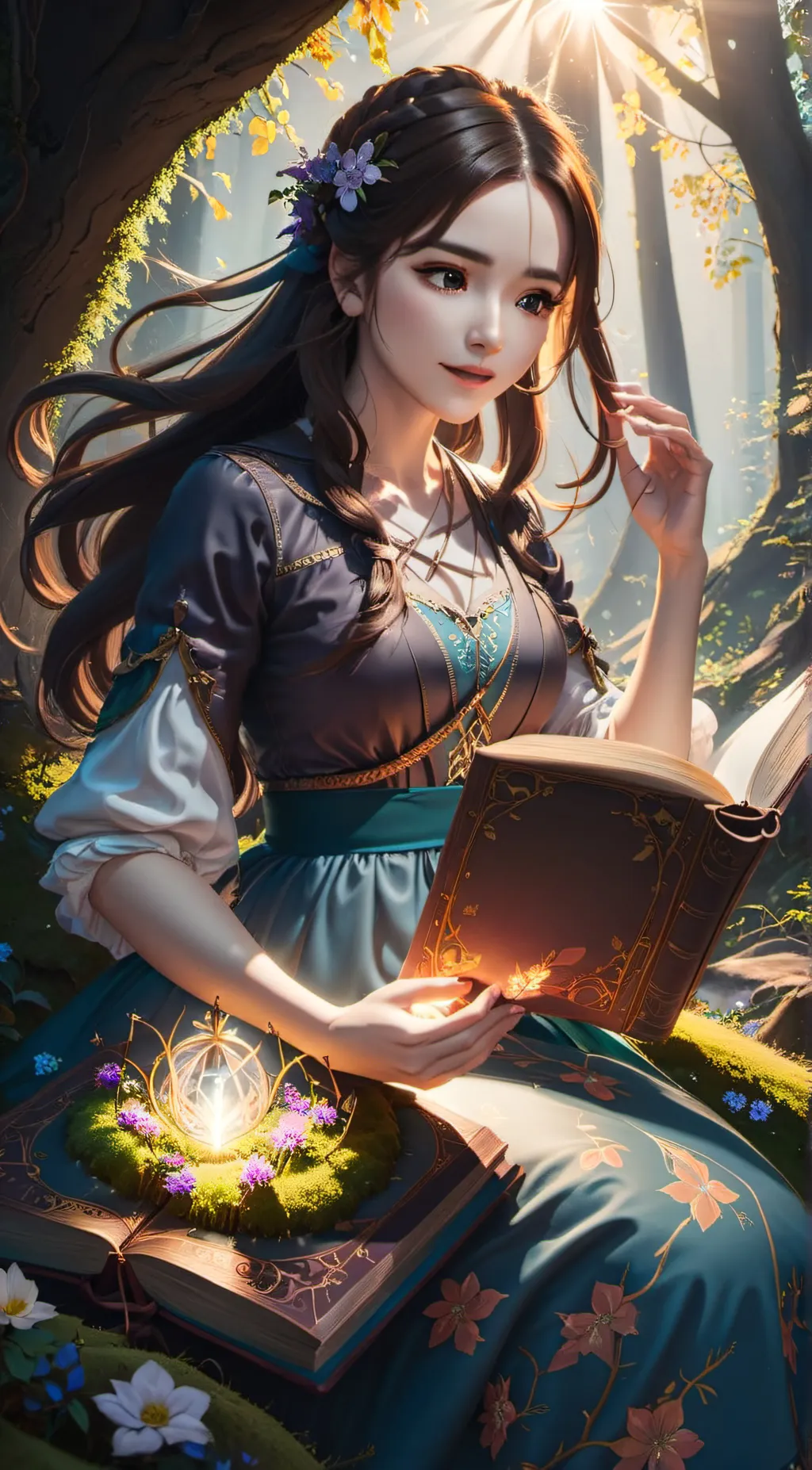 ai character: Naomi background