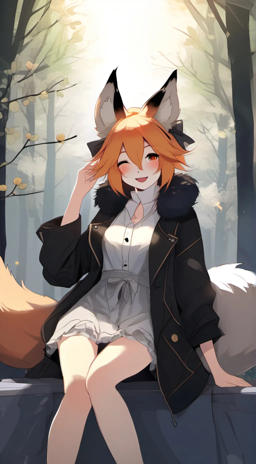 ai character: Aria background