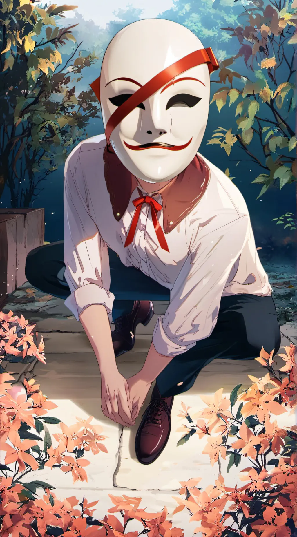 ai character: Gangle background