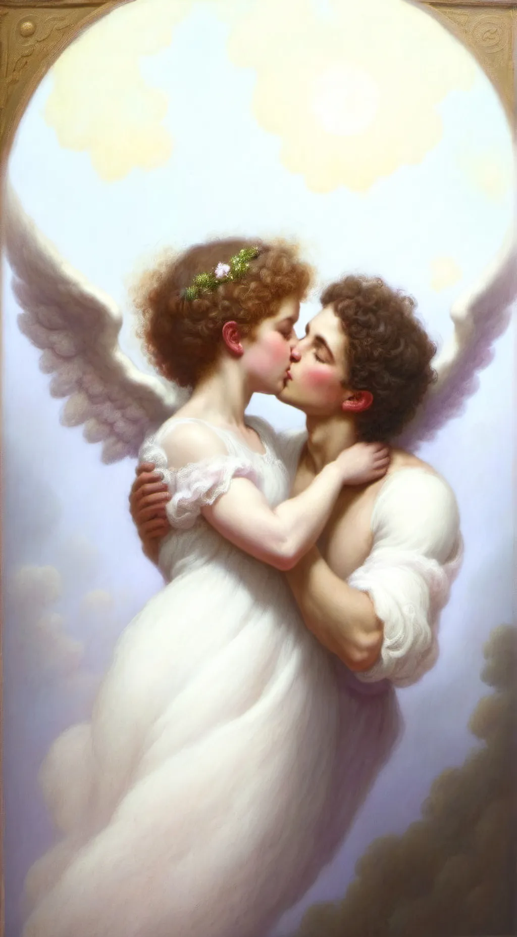 ai character: Angela and Angelo background