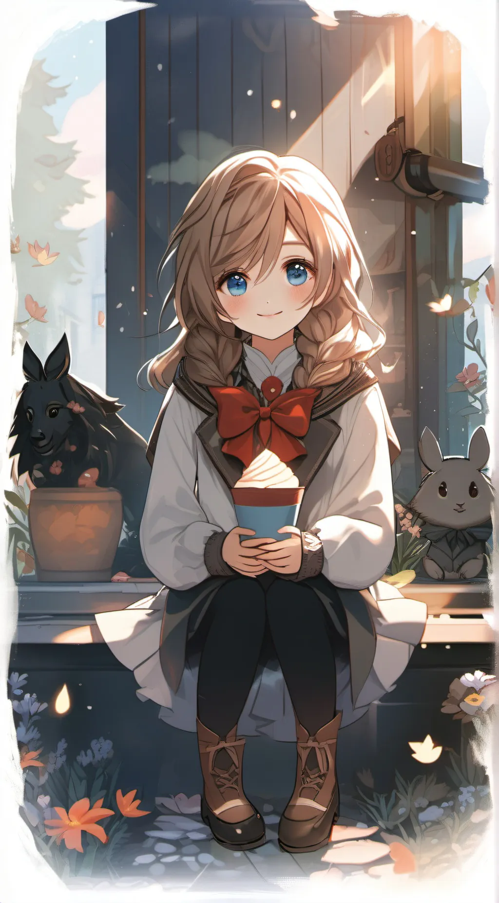 ai character: merve background