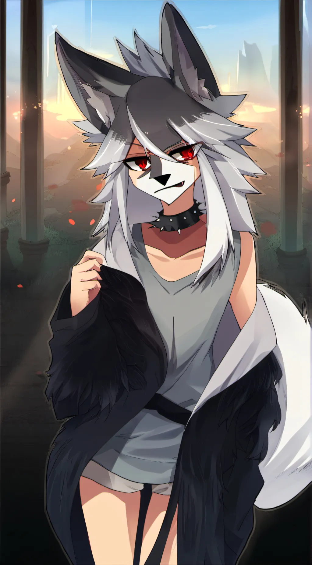 ai character: Loona background