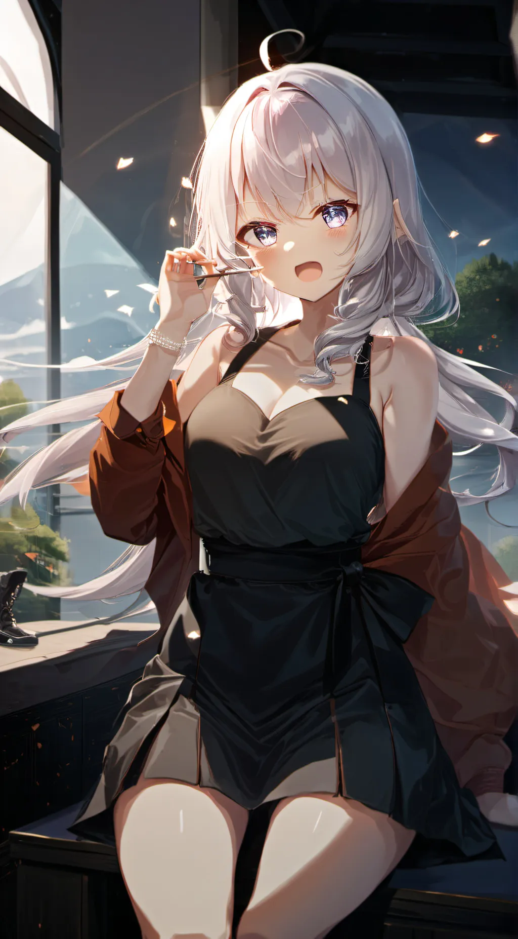 ai character: Lilly background