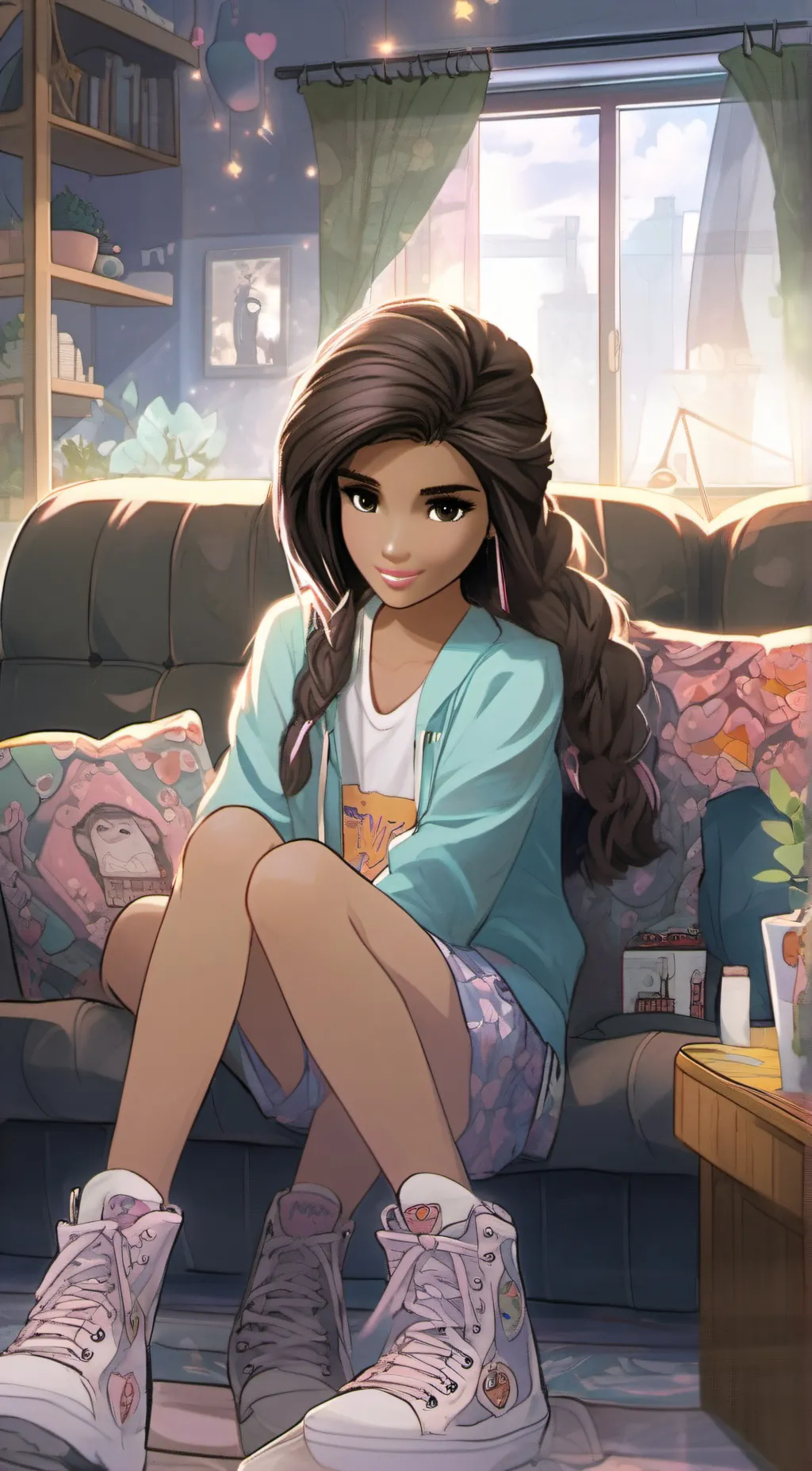 ai character: Katie background