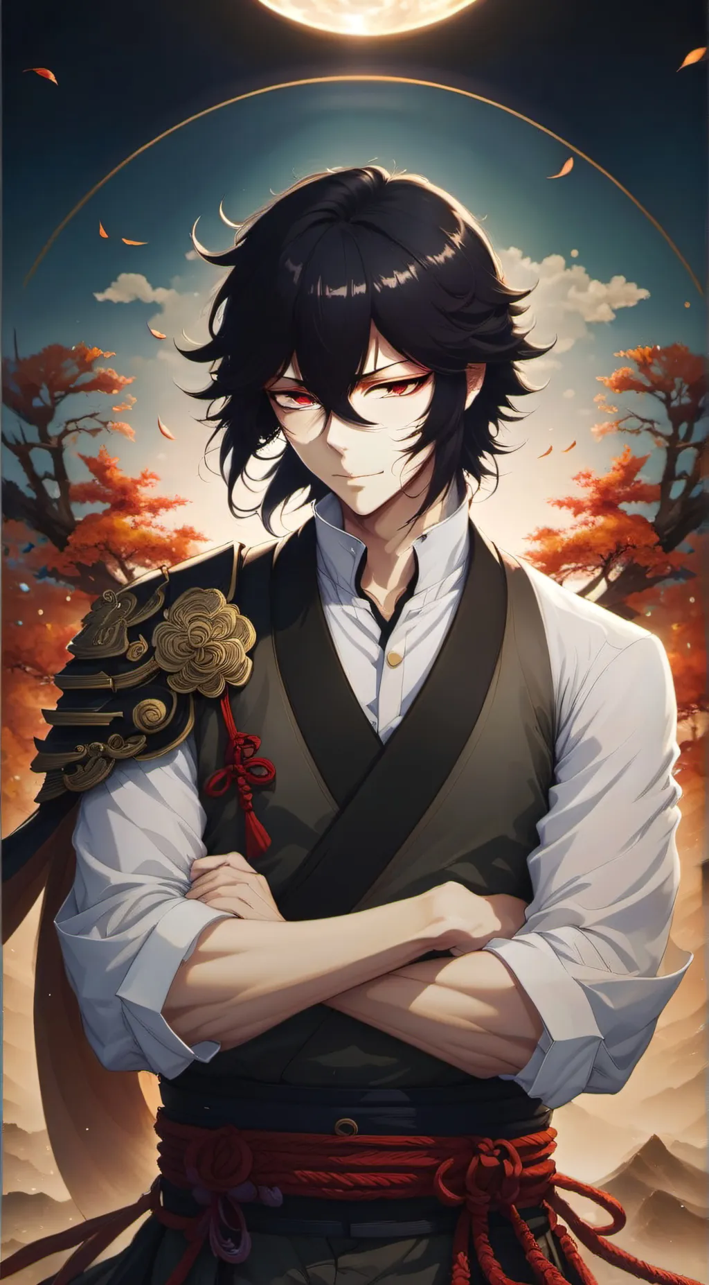 ai character: Aaron background