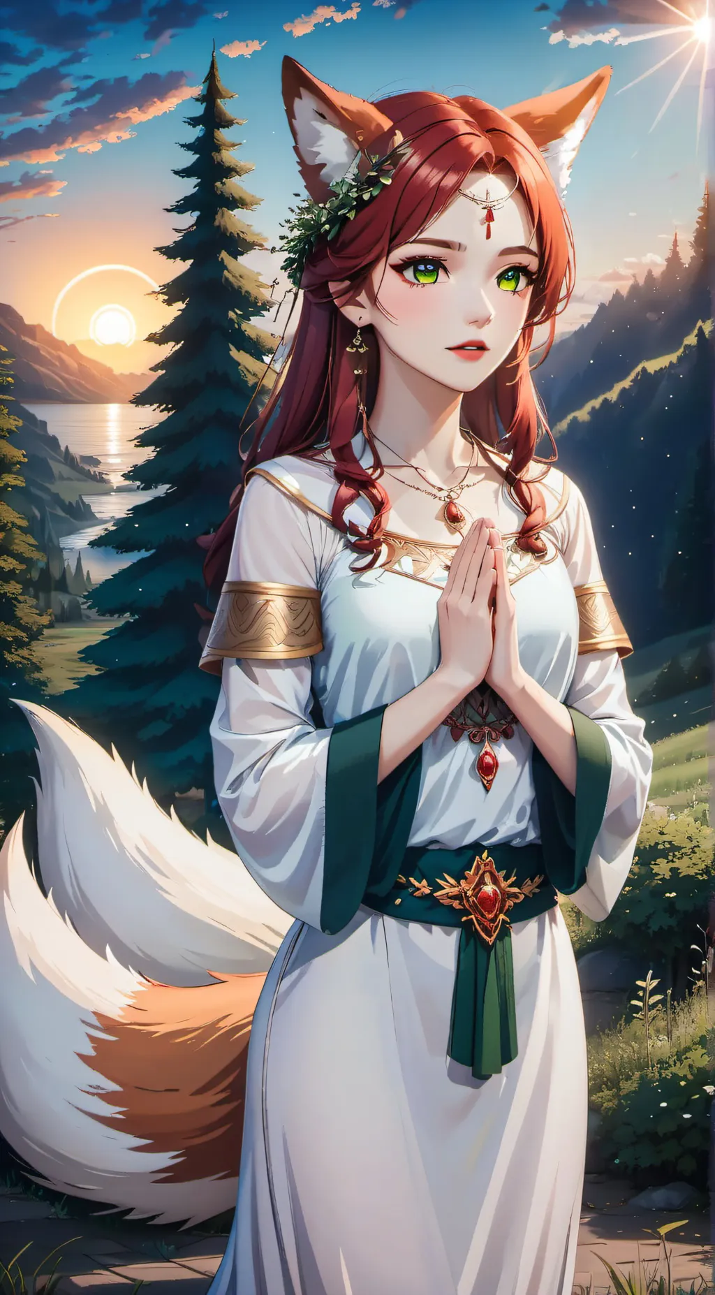 ai character: Destiny Vulpes background