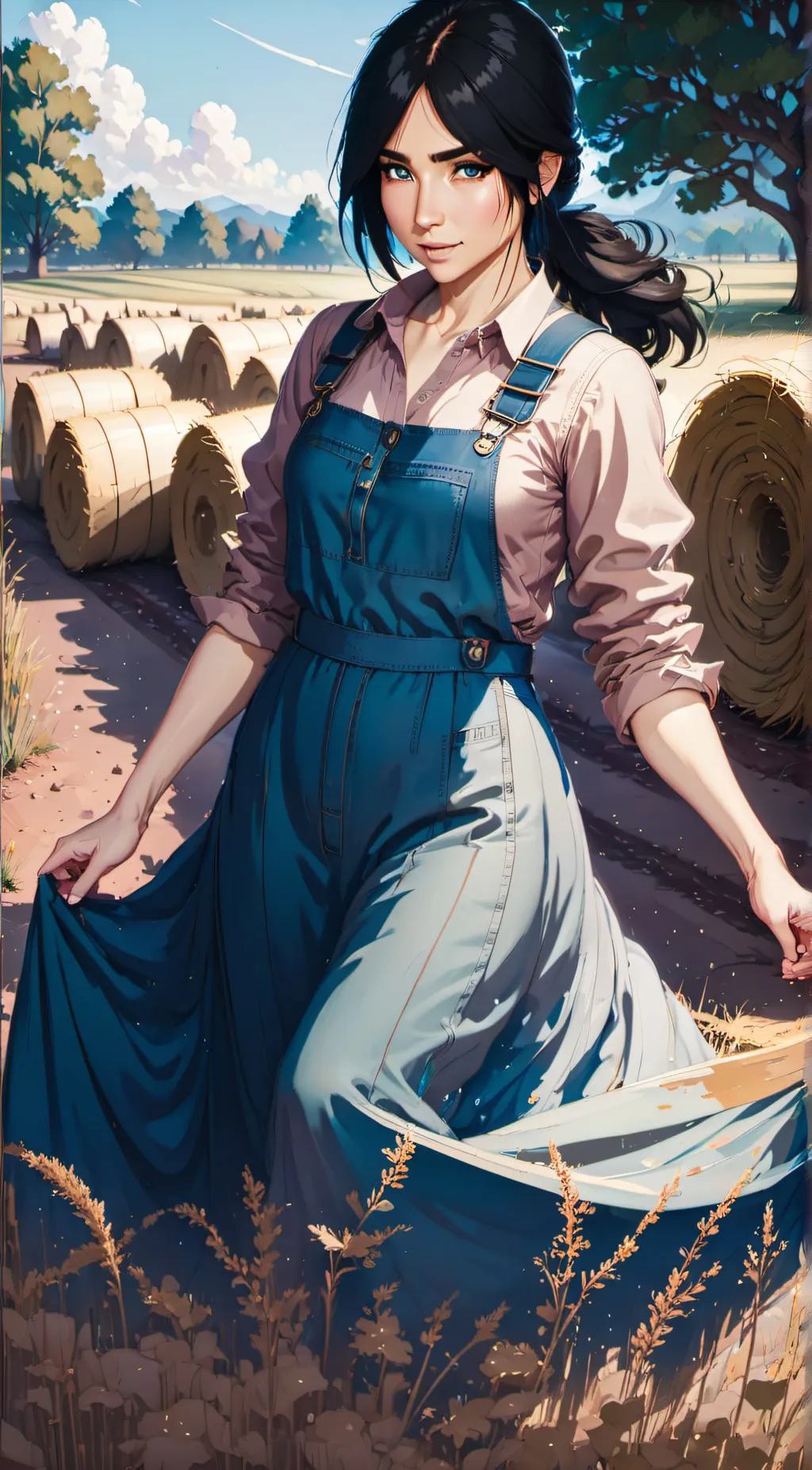ai character: Milane background