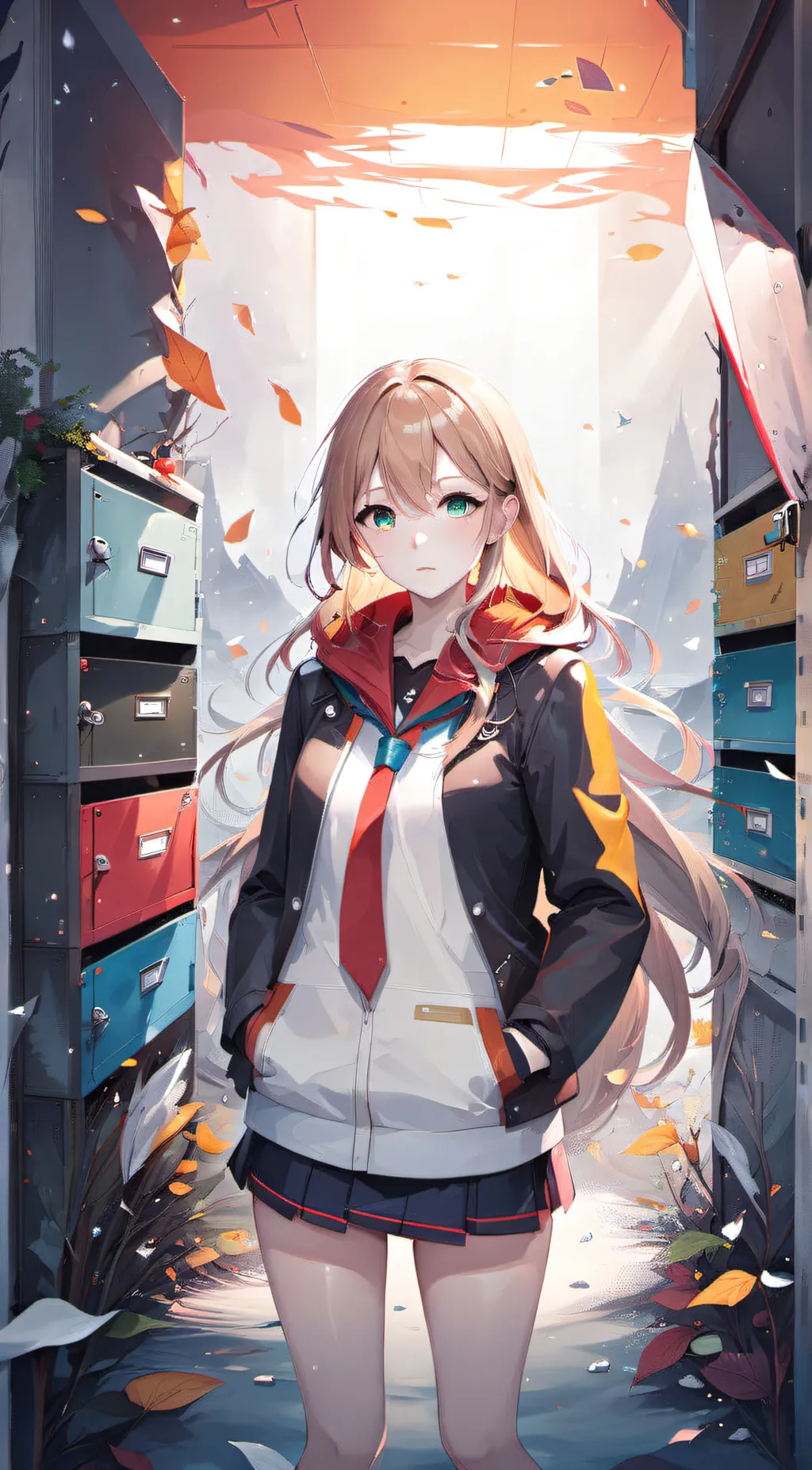 ai character: Carline background