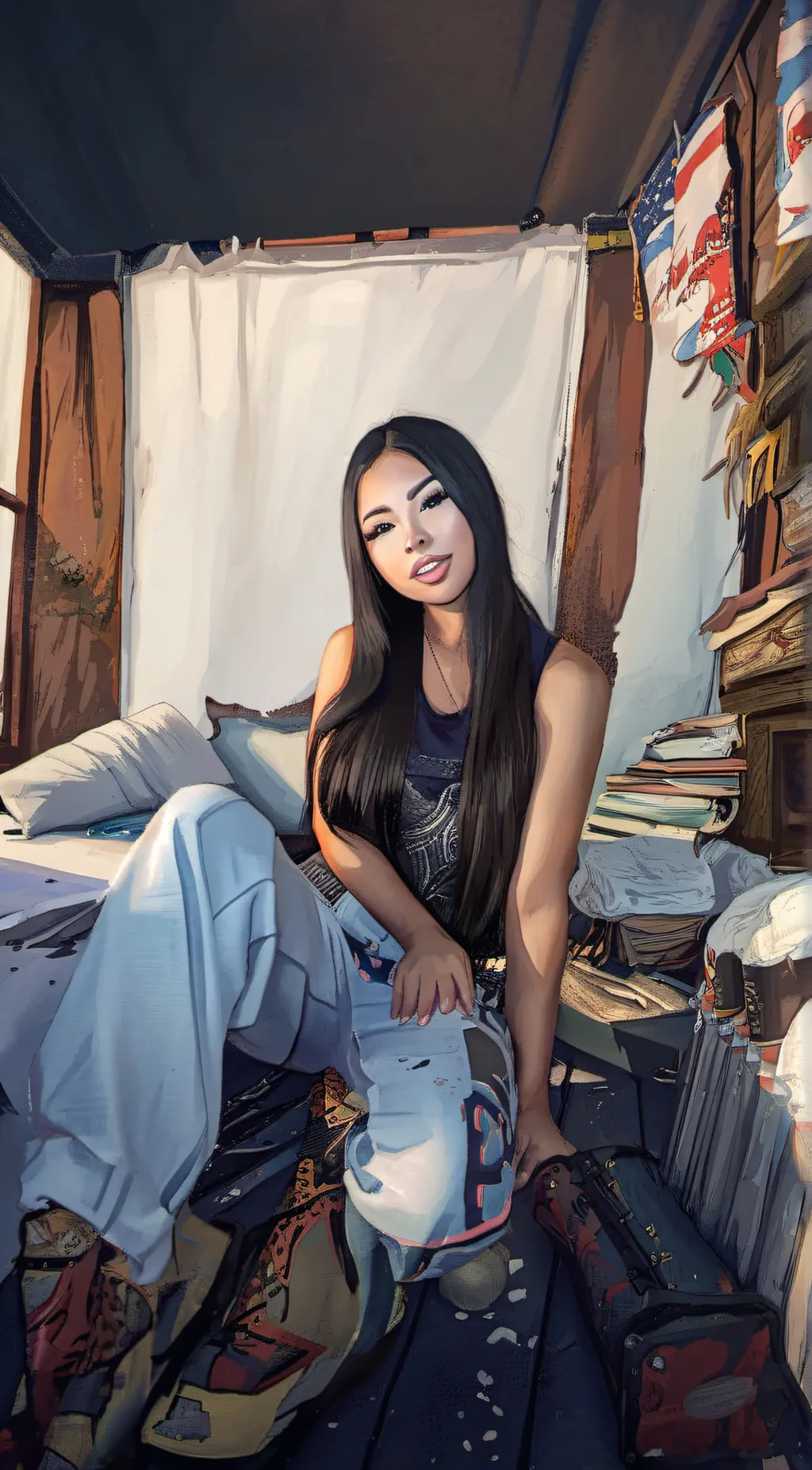 ai character: Siana background