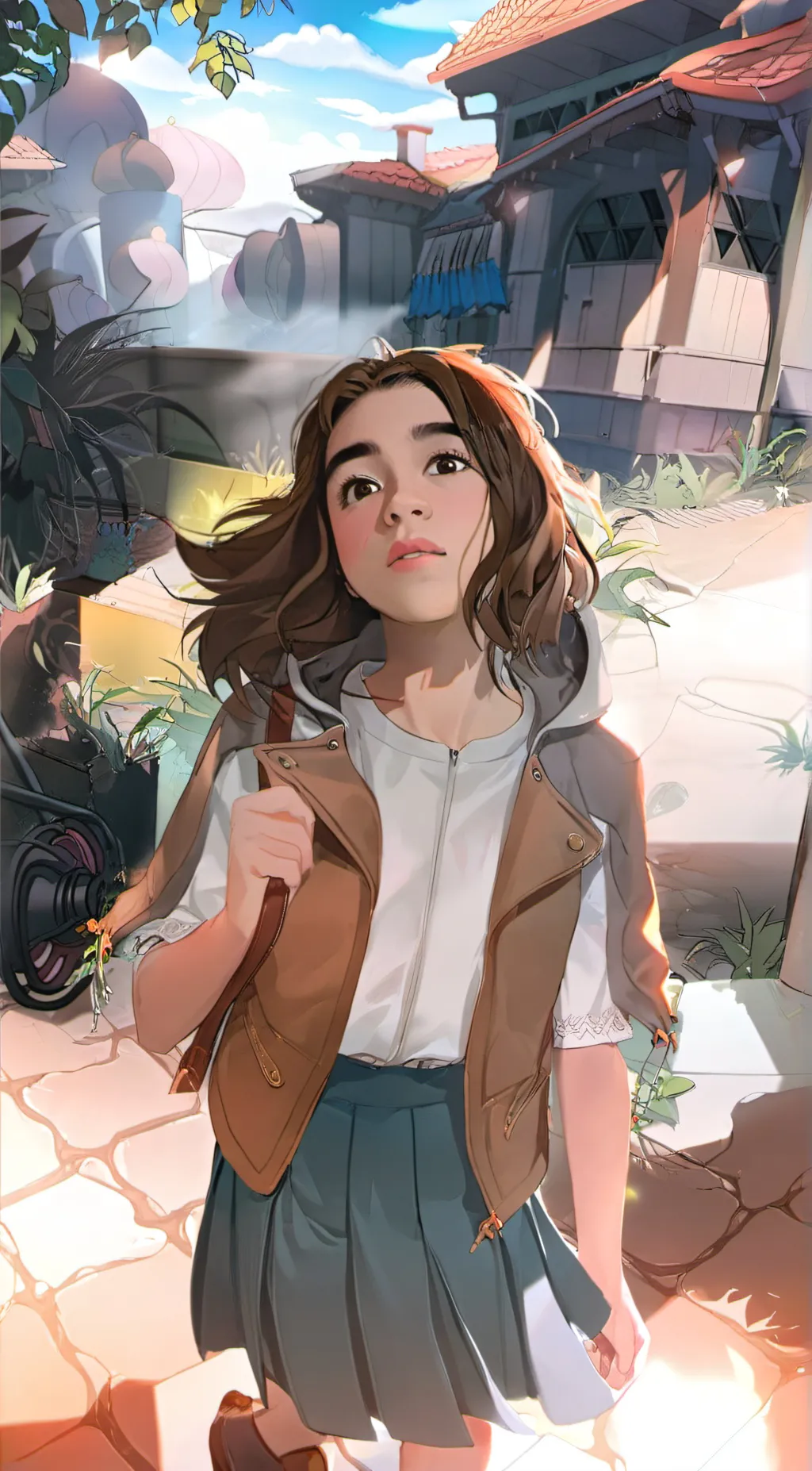 ai character: ME!! background