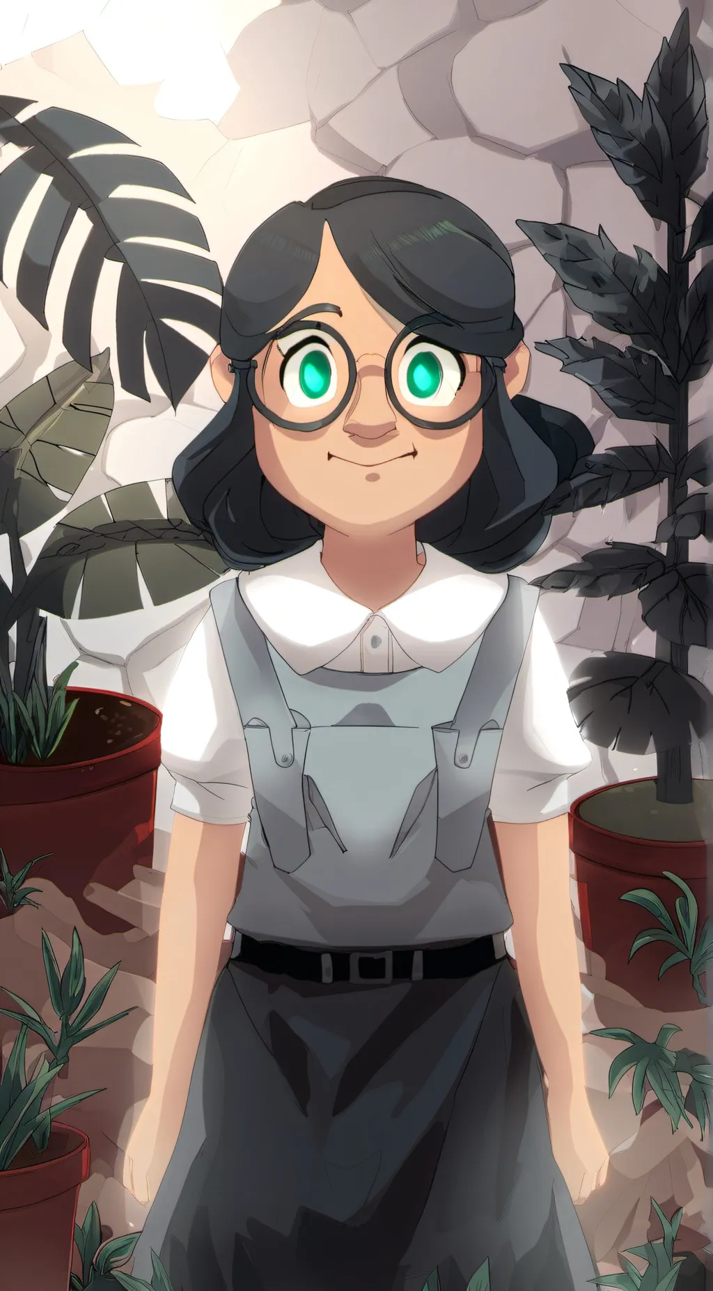 ai character: Willow Park background