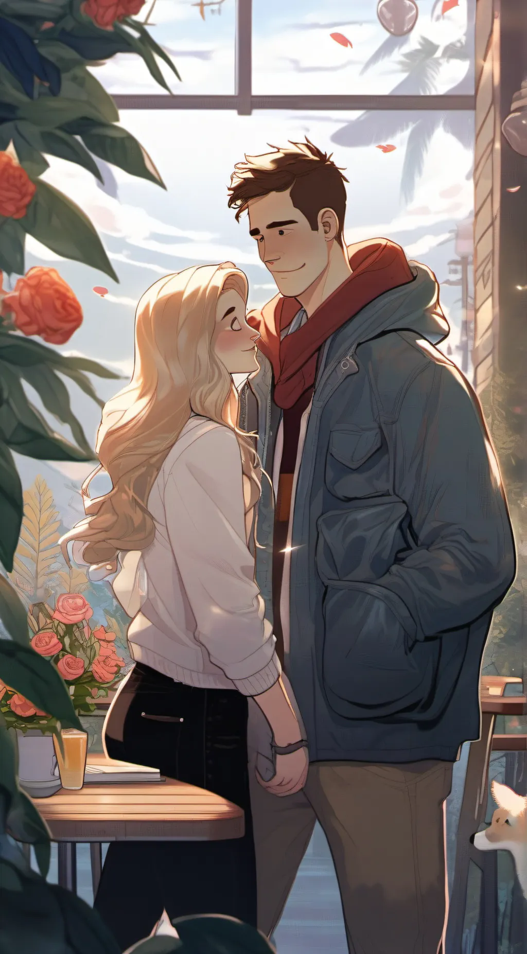 ai character: Maks background