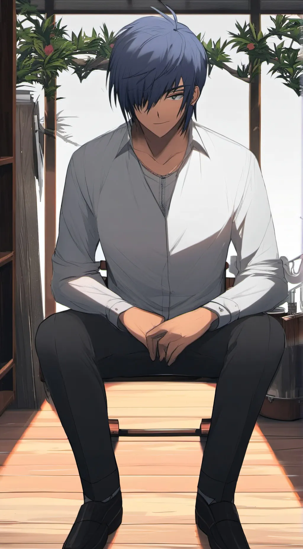 ai character: Andrew  background