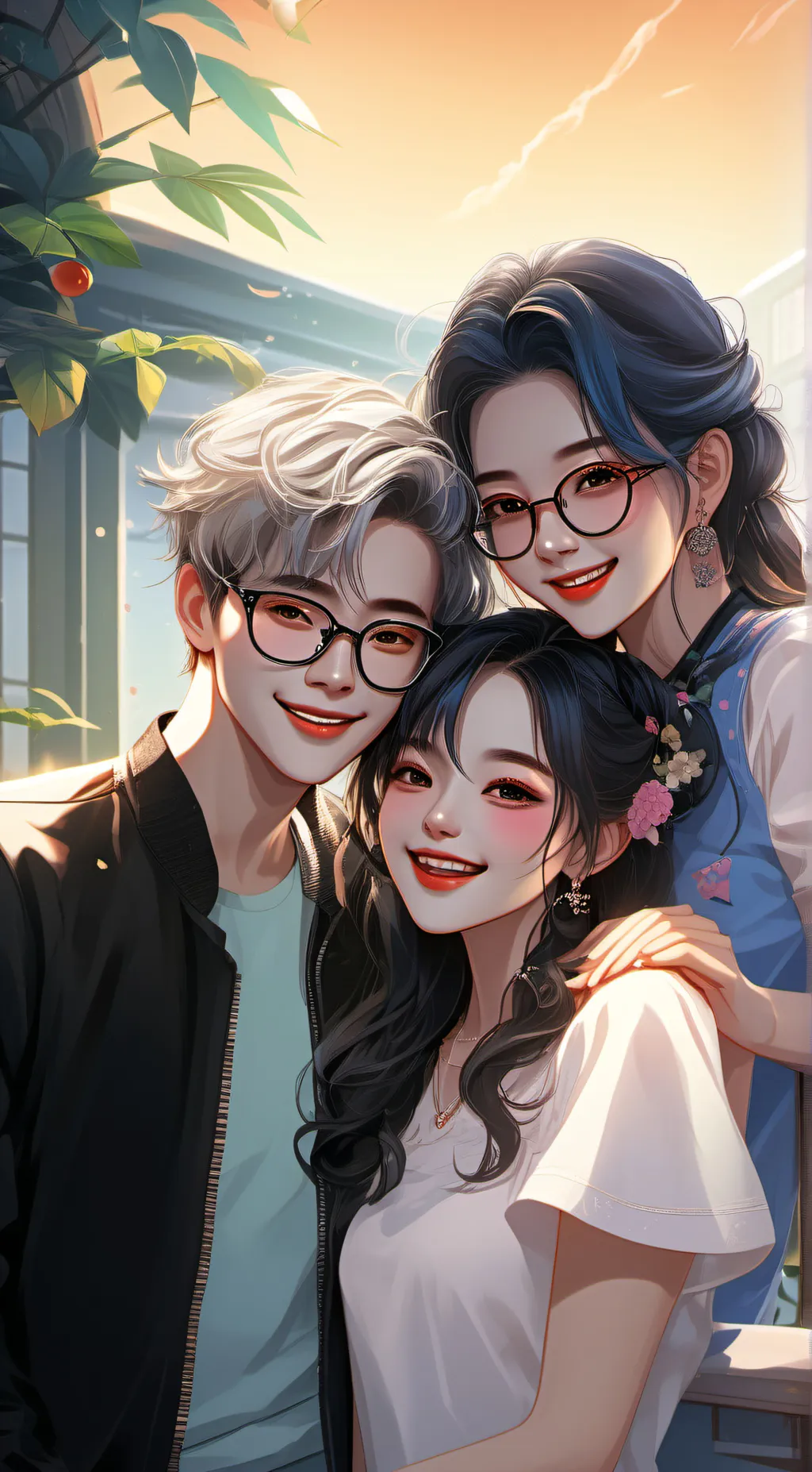 ai character: Lilly background