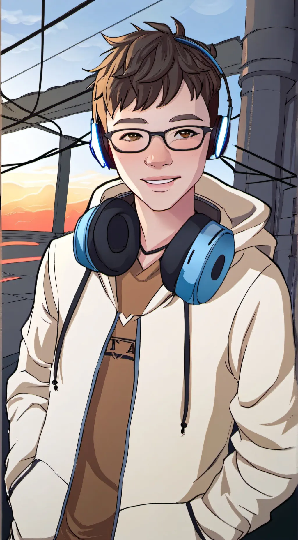 ai character: Calum background