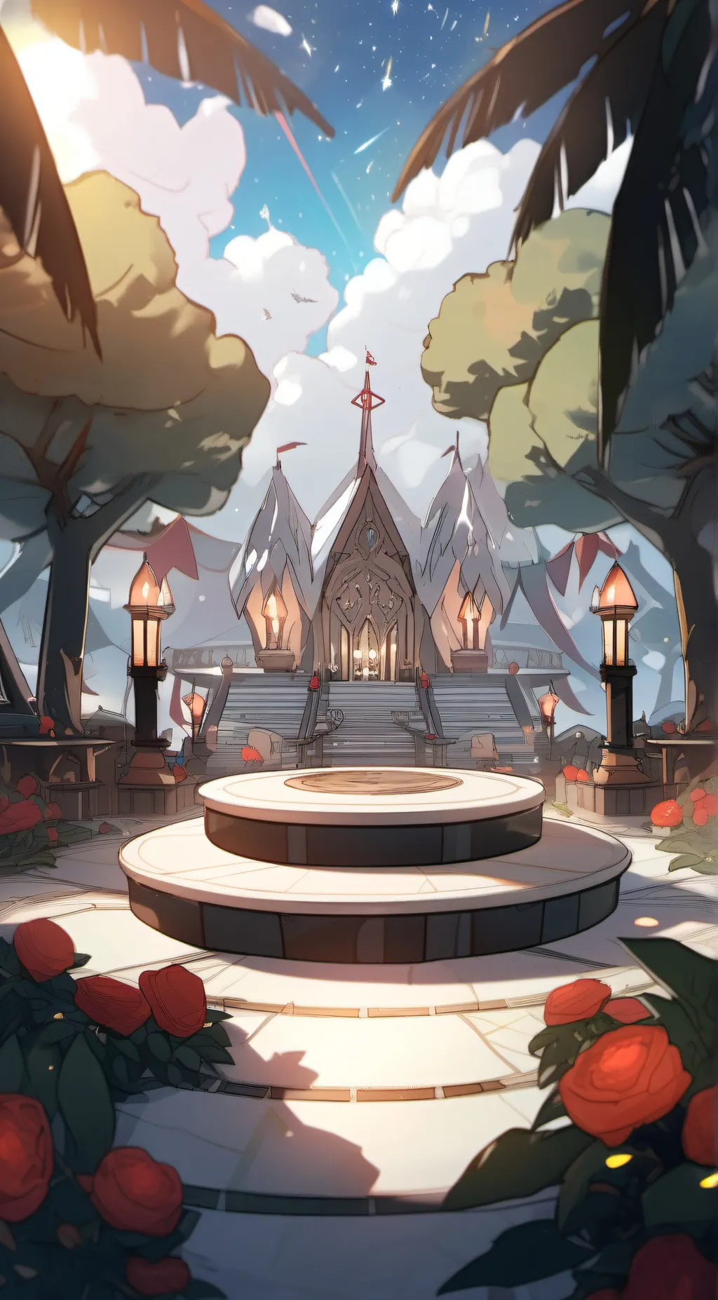ai character: The server event background