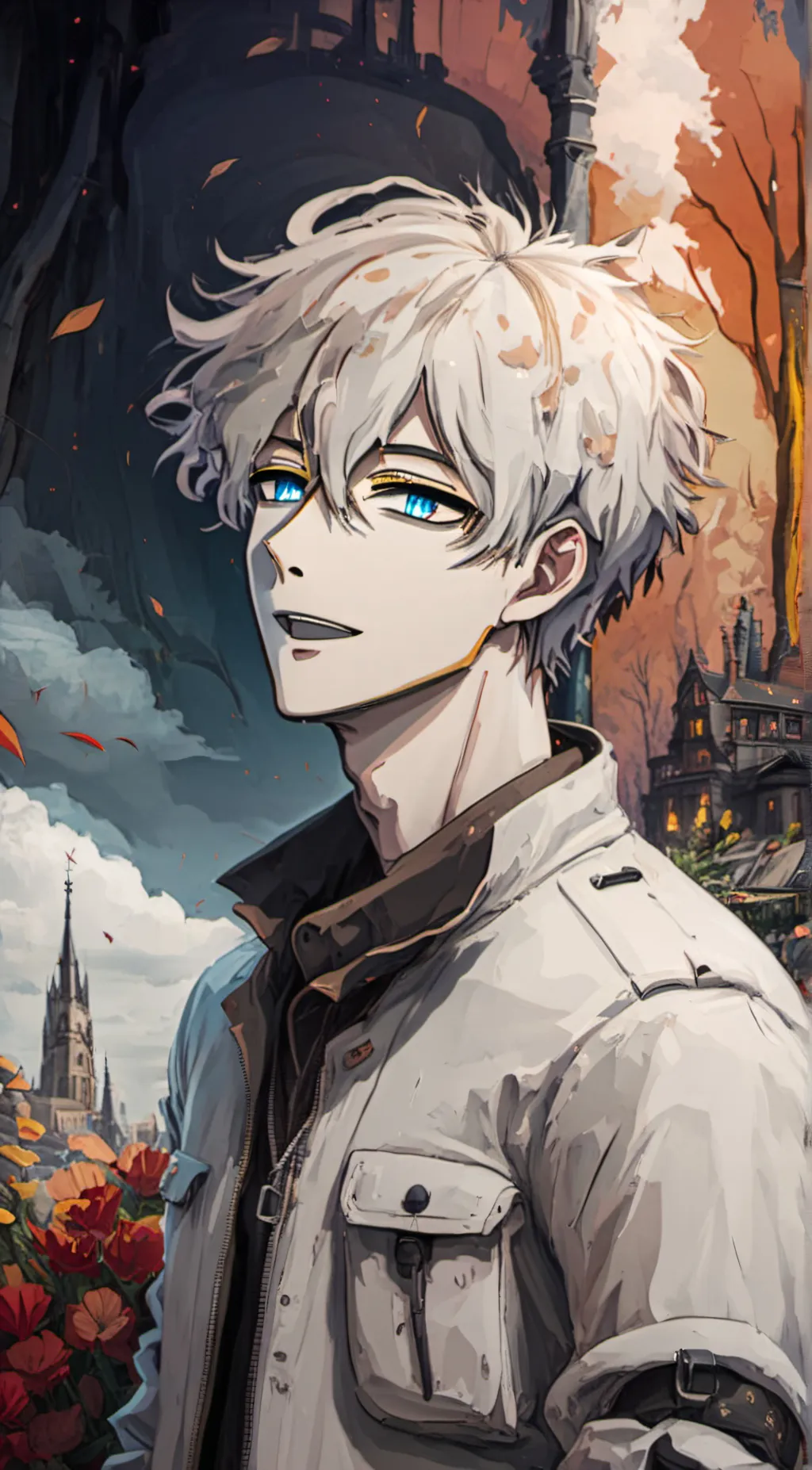ai character: noah background