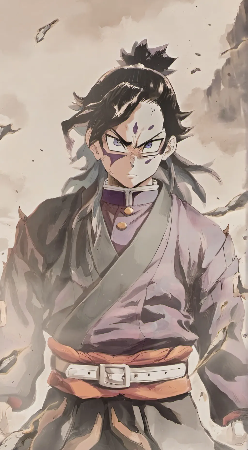 ai character: Genya Shinizugawa background