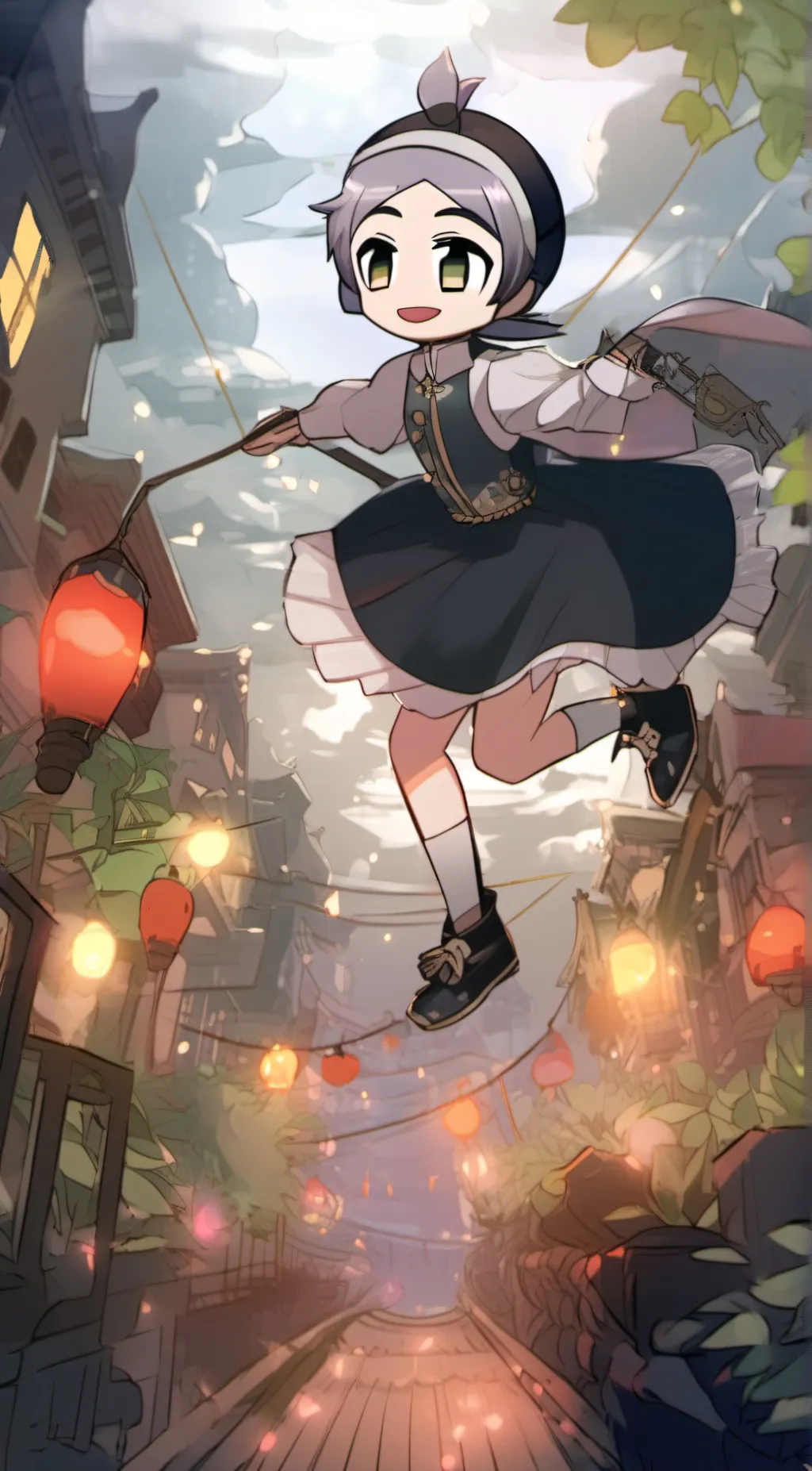 ai character: Aria background