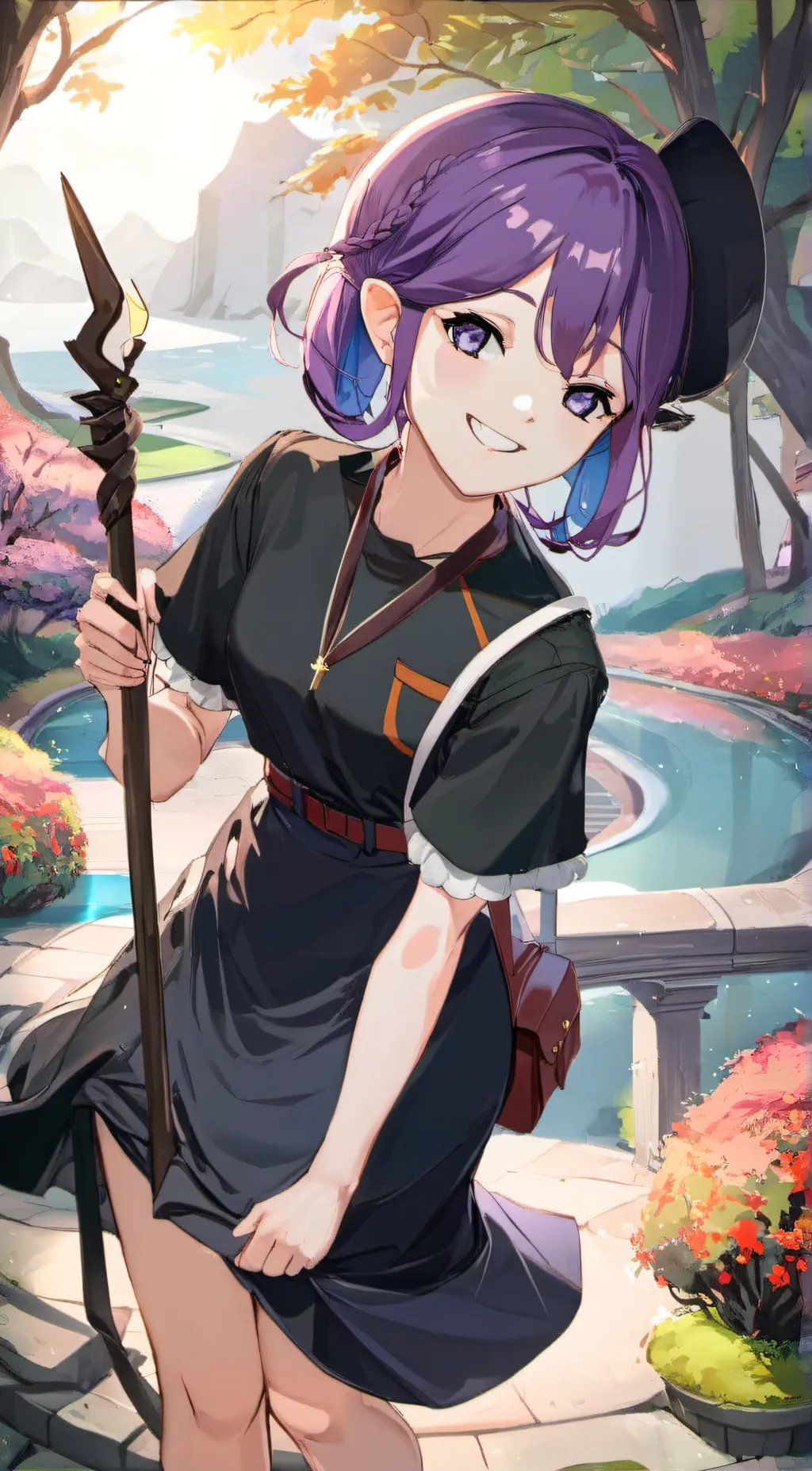 ai character: Amity  background